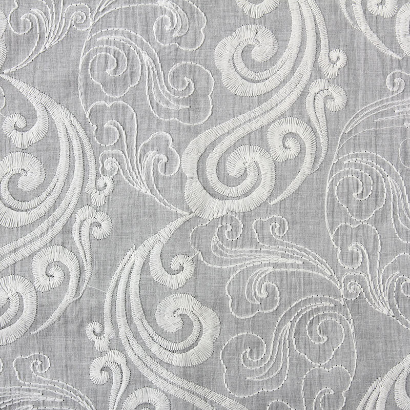 Embroidered Fabric Dress All-Over 100% Cotton for Women's Wear Wholesa 2